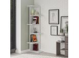 Libreria Angolare Houseland Saso Bianco
