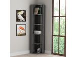 Libreria Angolare Houseland Nati Antracite