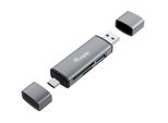 Equip 245460 Lettore Di Schede Usb 3.2 Gen 1 (3.1 Gen 1) Type-A/Type-C Grigio