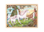 Goki Puzzle Di Legno Unicorno 48 Pezzi