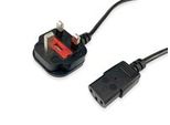 Equip 112300 Nero 2 M Accoppiatore Bs 1363 C13