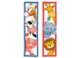 Vervaco Segnalibro Set Punto Croce "Animali"" Set Di 2, Schema Di Conteggio, 6X20Cm"
