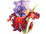 Magic Needle Zweigart Edition Kit Punto Croce "Iris"", Contato, Fai Da Te, 11X11Cm"