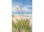 Set Di Punti Croce Rto "In The Moment, Beach"", Schema Per Il Conteggio, 11,5X17,5Cm"