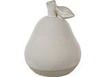 Clayre & Eef Decorazione Pera 8 Cm Porcellana Beige