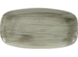 Piatto Rettangolare Churchill Stonecast Patina Antique, Verde, 355 Mm, (6 Pezzi)