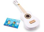 Nuova Chitarra Giocattolo Classic Toys - Bianco