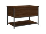 Syfax™ Panca Portaoggetti Rovere Marrone 70X42,5X47 Legno Multistrato
