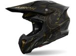 Casco Motocross Airoh Twist 3 Titan, Nero/Bronzo, S (55/56)