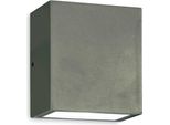 Applique Moderna Argo Metallo Antracite Led 10W 4000K Luce Naturale