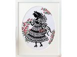 Kit Olympus Per Punto Croce Contato "Cestino Di Fiori"", 29,5X23,4 Cm, Originale Dal Giappone"