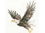Confezione Da Ricamo A Punto Croce Bothy Threads "Flight Of Freedom"", Schema Per Il Conteggio, XHD109, 26X26Cm"