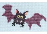 Kit Per Ricamo A Punto Croce Bothy Threads "Creepy - Bat"", Schema Per Il Conteggio, SKIP5, 19X12Cm"