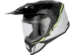 Casco Da Enduro Acerbis Assault Graphic, Nero Opaco/Giallo, S (55/56)