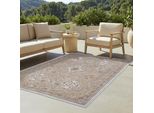 Tappeto Tapiso Yucana Outdoor Marrone Balcone Resistente Ai Raggi Uv 120 X 170 Cm