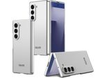 Custodia Per Samsung Galaxy Z Fold 7, Sottile Pc Solido Opaco Anti-Impronta Caso Argento