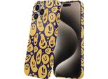 Smartphonica Custodia Per Iphone 15 Pro Max Con Impronta Smiley E Emoji - Softcase Tpu Flessibile - Custodia Backcover Con Design Smiley E Emoji