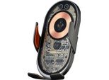 Qualo Supporto Trasparente Per Griglia Di Ventilazione Con Ricarica Wireless 15 W Grigio QTUS-K-15-18