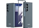 Custodia Per Samsung Galaxy Z Fold 7 Custodia Pc Solida Opaca E Sottile Con Pellicola Protettiva Per Il Display Verde