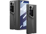 Custodia Per Samsung Galaxy Z Fold 7 Custodia Rigida Opaca Ultrasottile Con Protezione Dello Schermo Integrata Nera