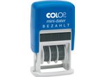 Colop Timbro Datario Mini S160 L2 "Paid"""