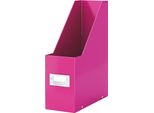 Cartella Per Riviste Leitz Click & Store Wow, A4, Cartone Rigido, Rosa