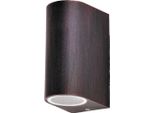 Lampada Da Parete Per Esterni Moderna 2Xgu10 Cile Bronzo Antico 8019 Rabalux