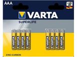 Varta Superlife Aaa Batteria Monouso Mini Stilo Aaa Zinco-Carbonio