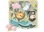 Vilac Jungle Sensory Insert Puzzle