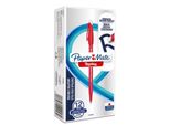 Papermate Replay Rosso Penna A Sfera Medio 12 Pz