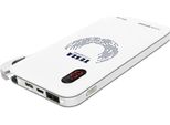 Tesla Qi 10 White Power Bank 5V / 8000 Mah, Dimensione: Osfa