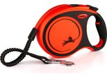 Flexi Xtreme Cinturino 8 M Nero/Arancio