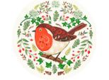 Set Di Immagini Da Ricamo Bothy Threads "People's Robin"", Prestampato, EKP3, Diam. 20Cm"