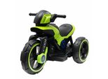 Baby Mix Moto Elettrica Per Bambini Police, Verde