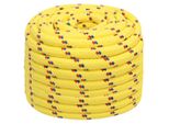 Vidaxl Corda Da Barca Gialla 20 Mm 25 M Polipropilene