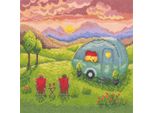 Set Per Punto Croce Bothy Threads "Il Nostro Posto Felice"", Schema Per Il Conteggio, XLP1, 26X26Cm"