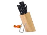Set Di Coltelli Con Ceppo, 6 Pezzi, Legno - Kitchencraft