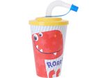 Tazza Per Bambini Con Cannuccia In Plastica 400Ml