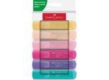 FABER-CASTELL 254656 FABER-CASTELL Tl 46 Pastell Textmarker Farbsortiert, 6 St.