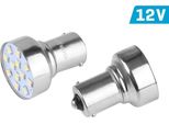 Vision P21W Ba15S 12V 12X 2835 Smd Led, Bianco, 2 Pz.