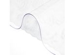 Vevor Copertura Da Tavolo In Pvc 101,6 X 182,8 Cm, Protezione Da Tavolo Trasparente Di 1,5 Mm Di Spessore, Cuscinetto Da Tavolo Rettangolare Trasparente, Pellicola In Pvc Di Protezione Da Tavolo Impermeabile Per Comò Da Ufficio, Comodino