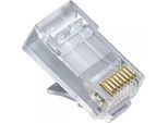 Xtendlan Utp RJ45 Cat5E Connettore, Filo, Rotondo, 50µ