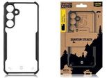 Copertura Posteriore Tattica Quantum Stealth Cover Galaxy S25+ Chiaro/Nero