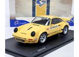 Automodello Solido In Scala 1:18 Porsche 911 Iroc #1 Giallo 1974 S1810703
