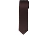 Krawatte OLYMP Seidenkrawatte, Damen, rot (bordeaux), Obermaterial: 100% Seide, casual, Krawatten, mit dezenter Struktur