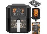 Luftfriteuse Ai Cook Pro 8L Fettfreie Friteuse Mit 6 Programmen Zwei Modi