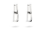 Paar Creolen Liebeskind Berlin "Schmuck Geschenk Edelstahl Ohrringe The Mini Link", Silber (Silberfarben), Ohrringe, Damen, 10Mm, Edelstahl, EinhäNger Abnehmbar
