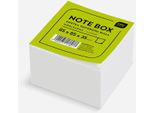 Interdruk Scatola Per Appunti Bianca 85 X 85 X 35 Mm Fogli Sciolti