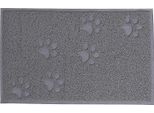 Tappetino Per Gatti Lionto, Tappetino Igienico Per La Zona Della Lettiera E Della Ciotola, Lavabile E Antiscivolo, 40X60 Cm, Grigio