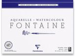 Blocco Per Acquerello Clairefontaine Fontaine Semi Glassato 30 X 40 Cm, 25 Fogli, 300 G